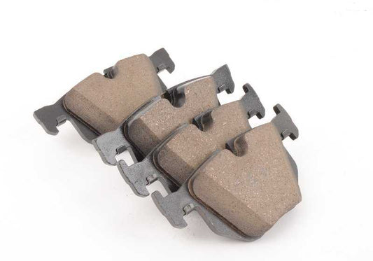 Juego de pastillas de freno sin amianto OEM 34216868497 para BMW F15, F16. Original BMW.