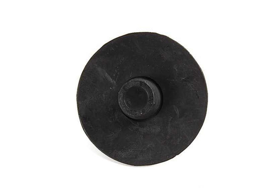 Soporte inferior de muelle trasero OEM 33531093785 para BMW E39, E53. Pieza original BMW.