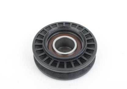 Polea tensora del aire acondicionado OEM 64551721844 para BMW E30 318i AJ93, BA73 y 318is AF91, AF92, AF93. Compatible con motores M42. Original BMW.