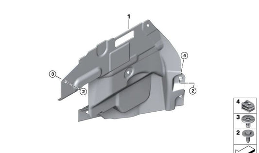 OEM 51717932070 Mécanisme de gestion de la direction de droite pour BMW E46. BMW d'origine.