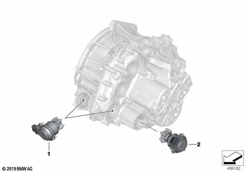 Cooling pump for BMW 1 Series F40, F52 2 Series F44, F45N, F46N X1 F48, F48N, F49N Genuine BMW.