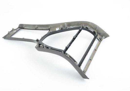 Moulage en bois pour la console centrale inférieure OEM 51167124562 pour BMW X5 E53. BMW d'origine.