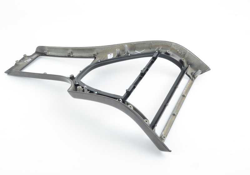 Moldura de madera para consola central inferior OEM 51167124562 para BMW X5 E53. Original BMW.