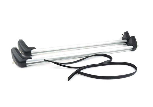 Barras de techo portaequipajes OEM 82712351061 para BMW Serie 7 G11, G12. Compatible con modelos 725d, 730d, 730d xDrive. Original BMW.