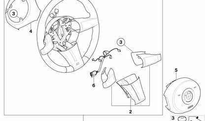 Juego de tapas para radios de llanta OEM 32348035325 para BMW E85, E86. Original BMW.