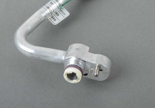 Tubería de alta presión aire acondicionado OEM 64509212081 para BMW F20 M135i (modelos con y sin xDrive, manual y automático, 2012-2016). Original BMW.