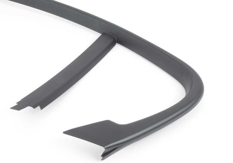 Cubierta marco ventana puerta trasera derecha OEM 51347060222 para BMW E90. Original BMW.