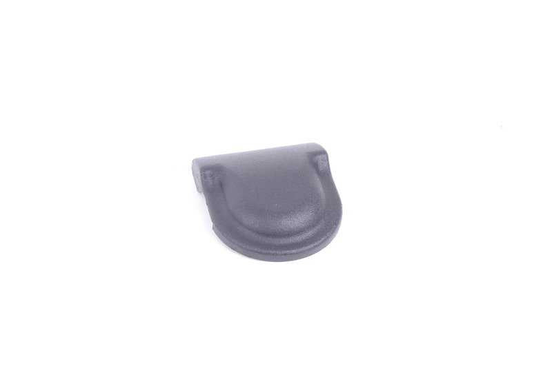 Tapa embellecedora negra OEM 52201844402 para BMW E21, E30. Pieza original BMW.