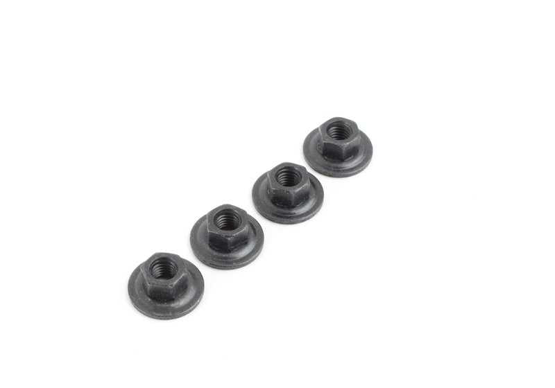 Juego de fijación de revestimiento para BMW F12, F12N (OEM 54347310382). Original BMW