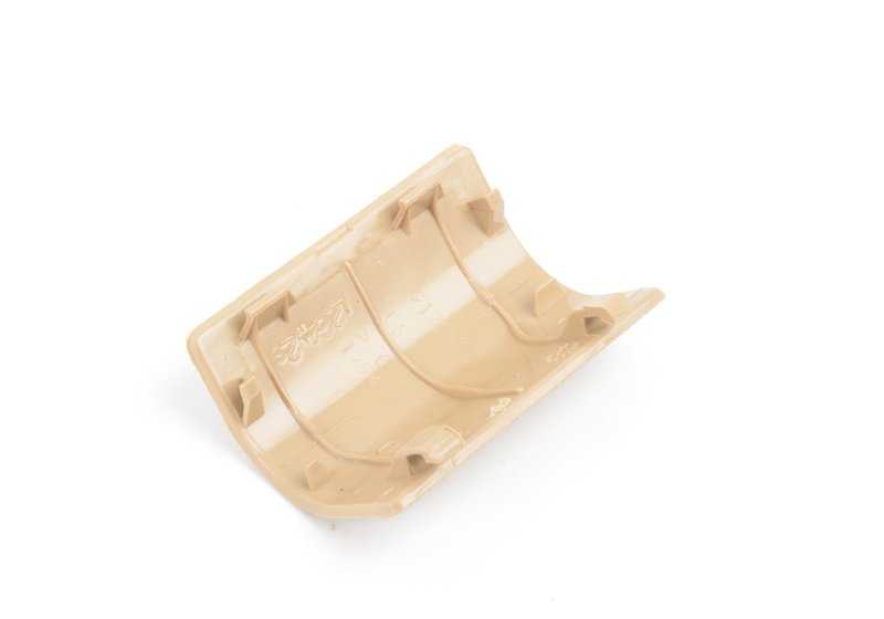 Tapa conector OBD OEM 51437243111 para BMW F25 (X3) y F26 (X4). Color beige. Pieza original BMW. Ideal para proteger el puerto de diagnóstico del coche.