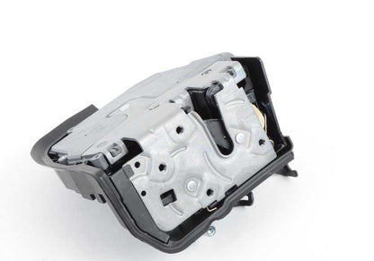 Cierre de puerta con motor izquierdo OEM 51218253434 para BMW E46 (316ti, 318ti, 320td). Compatible con modelos manuales y automáticos. Original BMW.