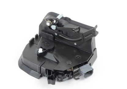 Cierre de puerta con motor izquierdo OEM 51218253434 para BMW E46 (316ti, 318ti, 320td). Compatible con modelos manuales y automáticos. Original BMW.