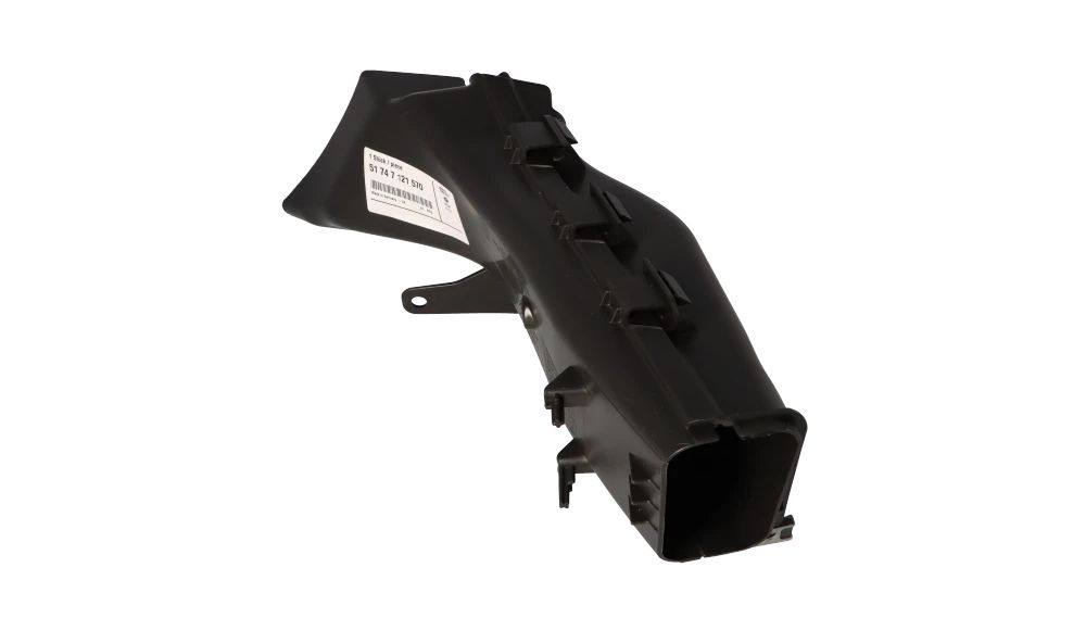 Conducto de aire de freno delantero derecho OEM 51747121570 para BMW E90, E91. Original BMW.