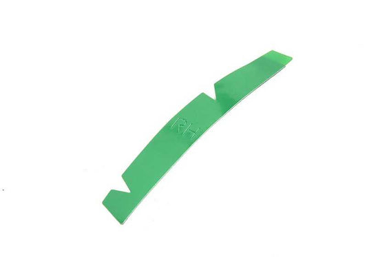 Cinta adhesiva derecha OEM 51137126926 para BMW Z4 E85 (2.0i, 2.2i, 2.5i). Modelos compatibles: BZ11, BZ12, BT11, BT12, BT21, BT22, BT31, BT32, BT33, BT41. Original BMW.