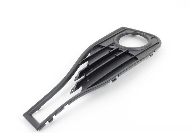 Rejilla decorativa izquierda Luxury Line OEM 51117309621 para BMW Serie 4 F32, F33, F36. Original BMW.