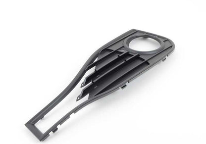 Rejilla decorativa izquierda Luxury Line OEM 51117309621 para BMW Serie 4 F32, F33, F36. Original BMW.