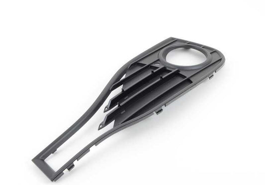 Rejilla decorativa izquierda Luxury Line OEM 51117309621 para BMW Serie 4 F32, F33, F36. Original BMW.