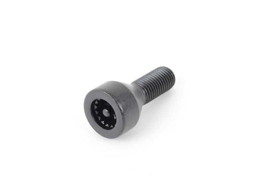 Tornillo de rueda con código OEM 36136786477 para BMW E81, E82, E87, E88, E46, E90, E91, E92, E93, E60, E61, E63, E64, E85, E86 y MINI R50, R52, R53. Original BMW y MINI.