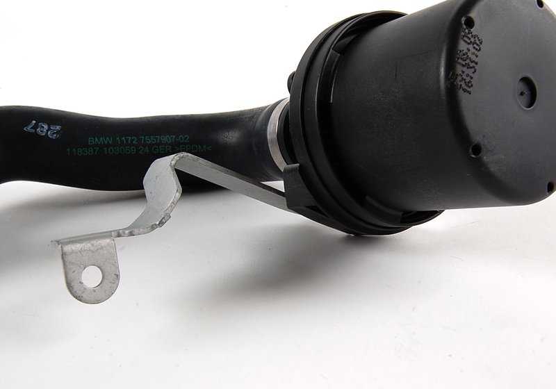Tubo de admisión OEM 11727557907 para BMW E82, E88, E90, E92, E93. Original BMW.