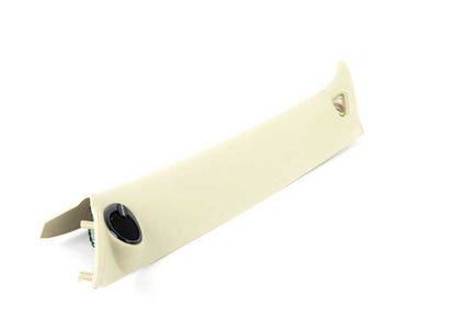Paramento columna A izquierdo color Light Beige OEM 51437266469 para MINI R55 LCI, R56 LCI (Cooper, Cooper D, Cooper S)… y más. Original MINI.