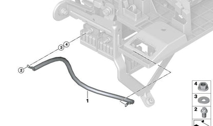 M10X16 VITE EMSONALE OEM 07119908516 per BMW I3 (I01, I01N) e I8 (I12, I12N). BMW di riserva originale. Ideale per fissazioni specifiche nel telaio o nell'elettronica.