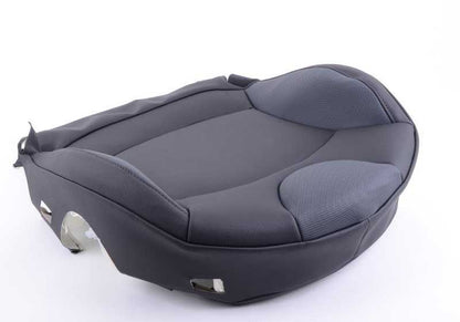 Cojín lateral derecho asiento deportivo símil cuero (color carbon black) OEM 52109179914 para MINI R55, R56, R57. Original MINI.