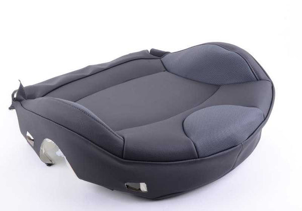 Cojín lateral derecho asiento deportivo símil cuero (color carbon black) OEM 52109179914 para MINI R55, R56, R57. Original MINI.