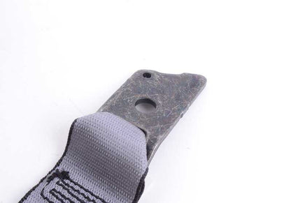 Cinturón trasero con seguro infantil OEM 72118198484 para BMW E39. Pieza original BMW.