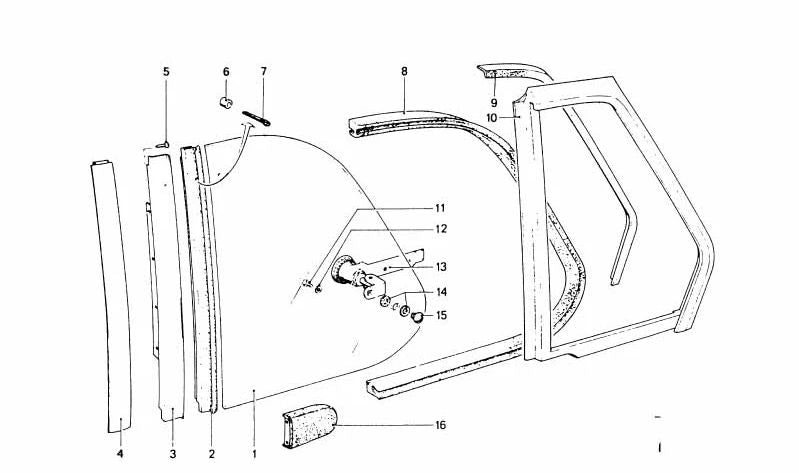 Buchse para BMW (OEM 51367041739). Original BMW
