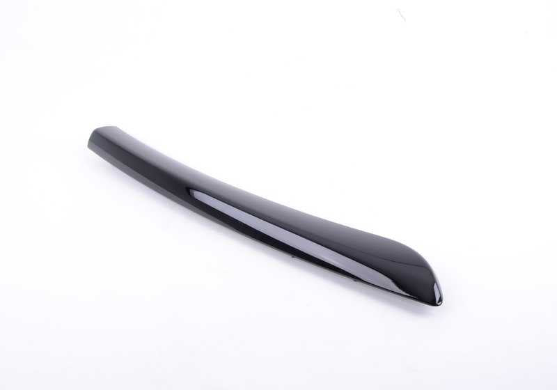 Panel protección luces puerta trasera derecha Piano Black OEM 51417410588 para MINI F56, F56 LCI, F56 BEV LCI, Cabrio F57, F57 LCI… y más. Original MINI.