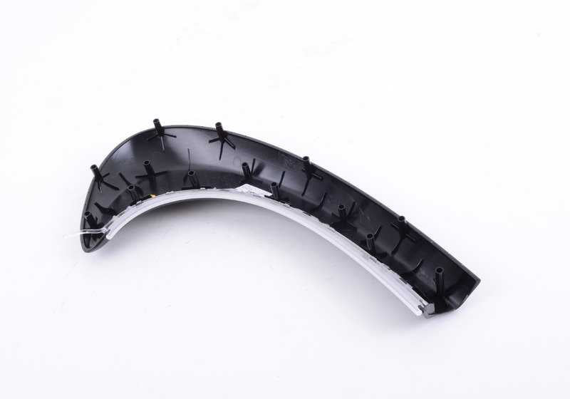 Panel protector de luces puerta delantera izquierda OEM 51417410581 para MINI F56, F57, F57 LCI... y más. Original MINI.