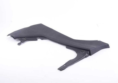 Panel lateral trasero derecho inferior negro OEM 51438240972 para BMW E46 318Ci {BP71, BP72, BP81, BP82, BW71, BW72, BW81, BW82, BY71, BY72}. Original BMW.
