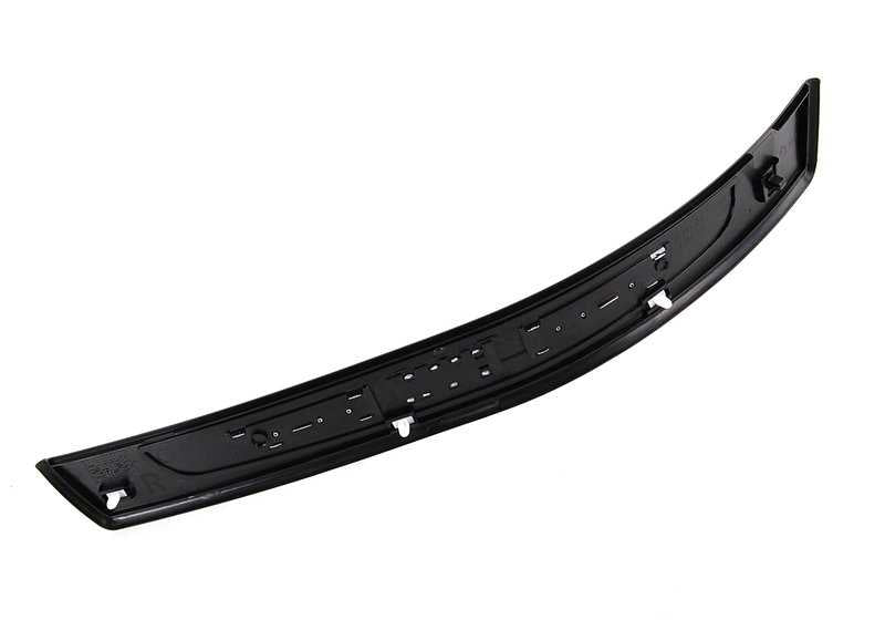 Embellecedor entrada trasera derecha (color plata oscuro) OEM 51477051874 para BMW E65. Original BMW.