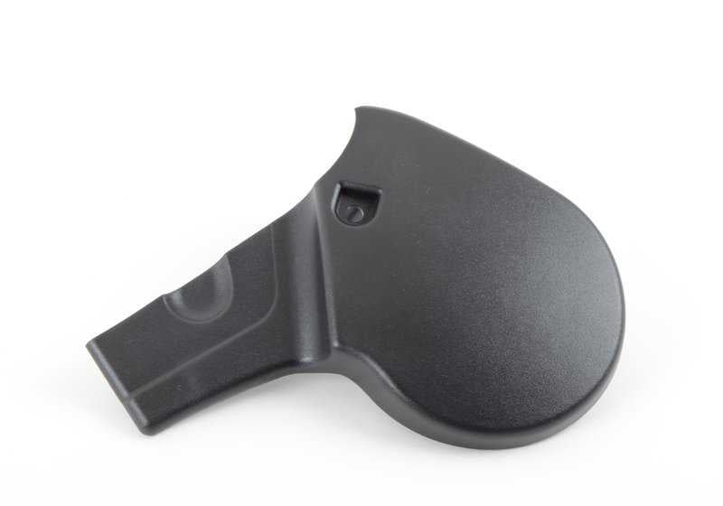Embellecedor interior izquierdo negro OEM 52107170691 para BMW X5 E70, E70N, X6 E71, E72. Pieza original BMW.