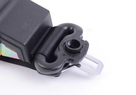 Cinturón de seguridad delantero izquierdo sin limitador OEM 72118229863 para BMW E36. Original BMW.