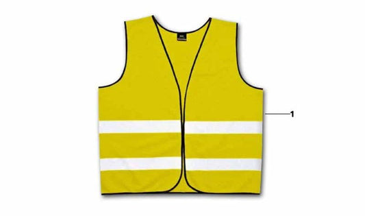 Chaleco reflectante de emergencia OEM 51415A263A0 para BMW {F20,F20N,F21,F21N,F52,F22,F22N,F23,F23N,F45,F45N,F46,F46N,F87,F87N,G42,G87,E90,E90N,F30,F30N,F31,F31N,F34,F34N,F35,F35N,F80,F80N,G20,G20N,G28,G28N,G80,G80N,F32,F32N,F33,F33N,F36,F36N,F82,F82