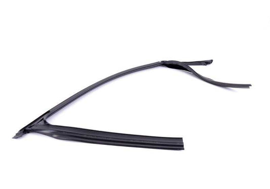 Guía de cristal de puerta delantera izquierda OEM 51337060241 para BMW Serie 3 (E90, E91). Original BMW.