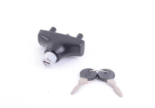Cierre de maletero con llave OEM 51241904514 para BMW E30. Original BMW.