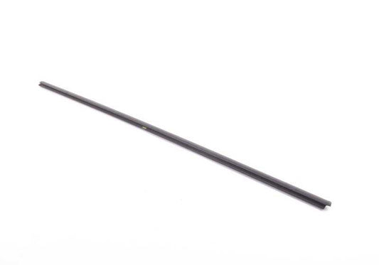 Tapón embellecedor exterior puerta delantera izquierda OEM 51337164937 para BMW E81, E82, E88. Color negro mate. Original BMW.