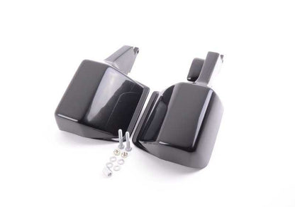 Juego de protectores de manos negros OEM 71609062160 para BMW R1200GS (2013-2016), R1200GS Adventure (2014-2018), R1250GS (2019-2023) y R1250GS Adventure (2019-2023). Original BMW Motorrad.