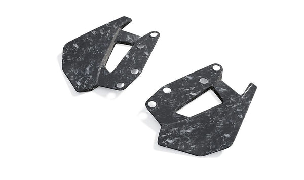 Deflector de viento derecho en carbono OEM 46637105842 para BMW Motorrad R 1300 GS (RKA1) 2023-2027. Original BMW Motorrad. Aporta protección contra el viento y mejora la estética con acabado Forged Carbon mate.