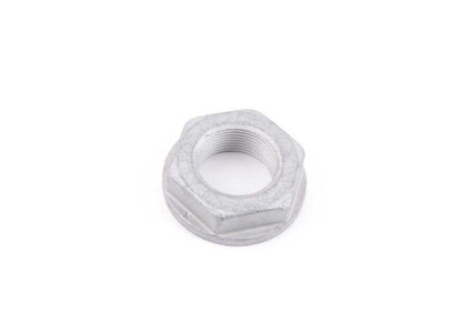 Hexagonal nut with OEM flange 23217537917 for BMW E81, E82, E87, E88, E46, E90, E91, E92, E93, E60, E61, F10, F11, E63, E64, F06, F12, F13, E89. Original BMW.