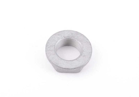 Hexagonal nut with OEM flange 23217537917 for BMW E81, E82, E87, E88, E46, E90, E91, E92, E93, E60, E61, F10, F11, E63, E64, F06, F12, F13, E89. Original BMW.