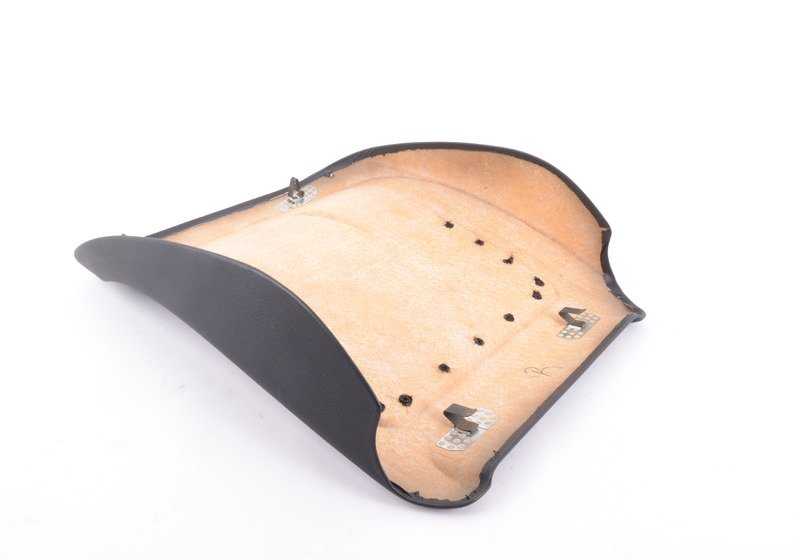 Panel trasero de piel sintética negro OEM 52107161884 para BMW X5 E70, E70N y BMW X6 E71, E72. Pieza original BMW.