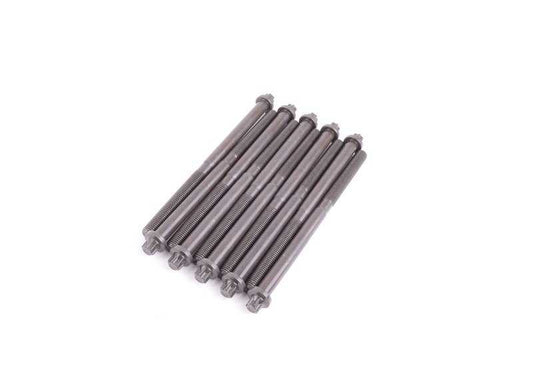 Juego de tornillos para culata OEM 11127607557 para BMW F07, F10, F11, F90, G30, G31, G90, G99, F06, F12, F13, F01, F02, F04, G11, G12, G70, F91, F92, F93, G14, G15, G16, E70, F15, G05, F85, F95, E71, E72, F16, G06, F86, F96, G07, G09. Original BMW.