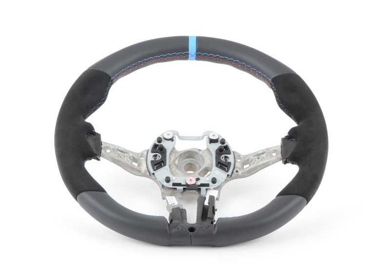 Volante M Performance Pro OEM 32302413014 para BMW F87, F80, F82, F83, M2, M2 CS, M2 Competition, M3, M4. Compatible con todos los modelos mencionados sin calefacción. Original BMW.