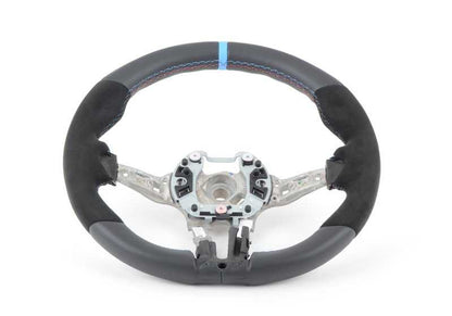 Volante M Performance Pro OEM 32302413014 para BMW F87, F80, F82, F83, M2, M2 CS, M2 Competition, M3, M4. Compatible con todos los modelos mencionados sin calefacción. Original BMW.