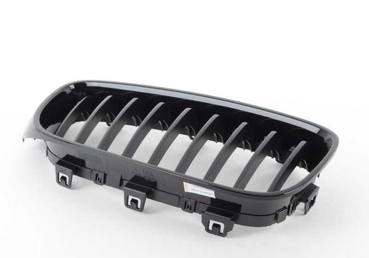 M Performance front grilles in gloss black for BMW F34, F34N (OEM 51712410146). Original BMW.