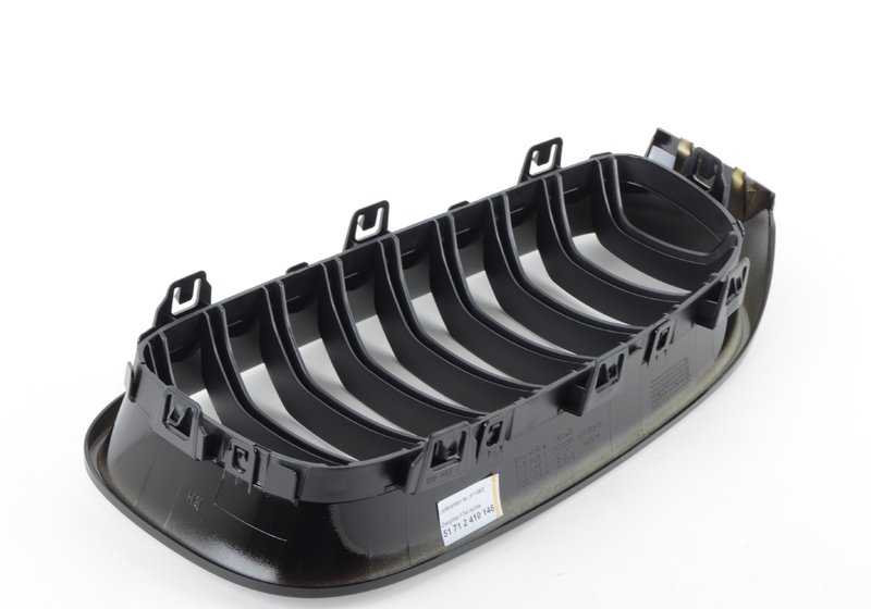 Performance des grilles avant en noir vif pour BMW F34, F34N (OEM 51712410146). BMW d'origine.