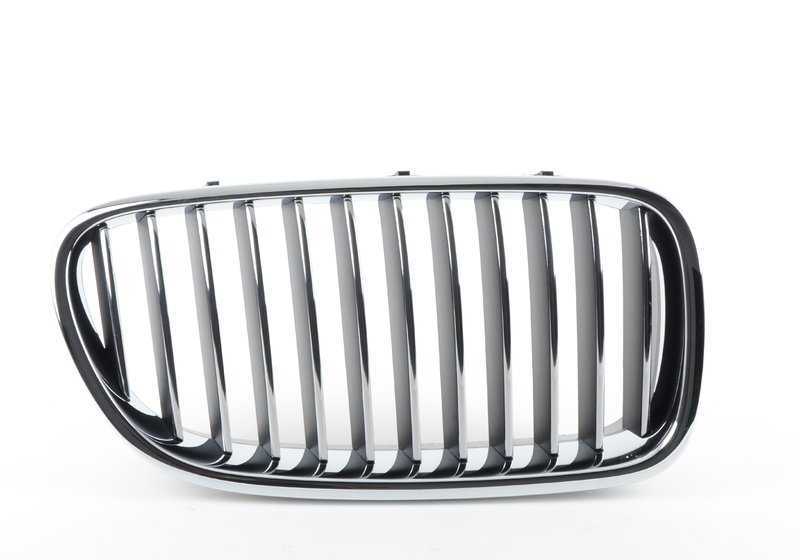 Rejilla decorativa delantera derecha OEM 51137203650 para BMW F10, F11, F18. Original BMW.